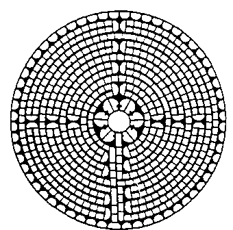 Labyrinth in Chartres