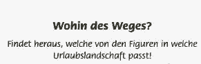 Wohin des Weges?