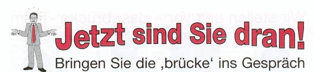 Jetzt sind Sie dran!