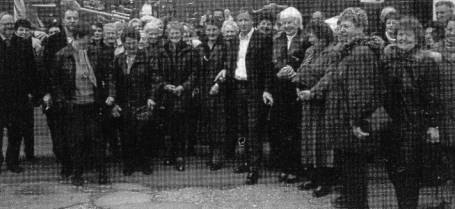 Gruppenbild mit Fliege